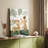 Tropical Reading II -Custom Wrapped Gallery Cavas