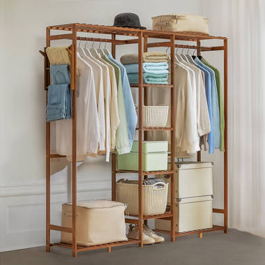 Ditlow 47.24'' Manufactured Wood Clothes Rack