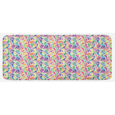 Tressa Boho Tile Anti-Fatigue Mat World Menagerie