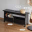 Banc à langer avec rangement Nordic Oak