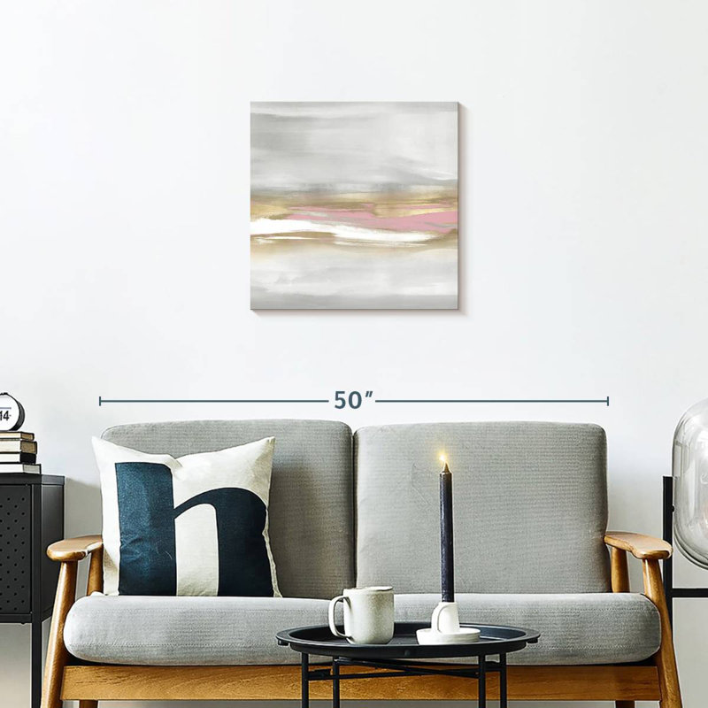 Highlight Pink Blush II, 20" H x 20" W