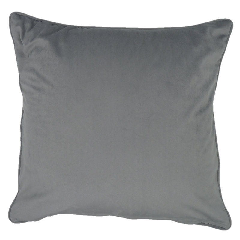 Gline Geometric Square Cushion, Steel