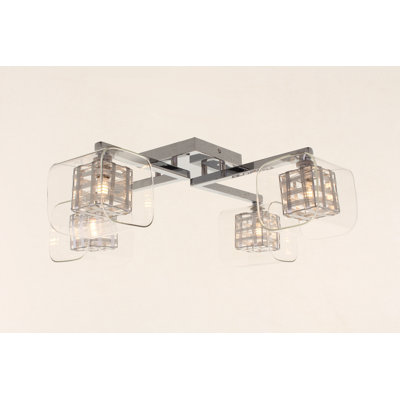 Johnathan Glass Flush Mount
