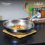 Buckingham Elite Tri-Ply 18/8 Stainless Steel Frying Pan Uncoated Skillet Pan-129530267