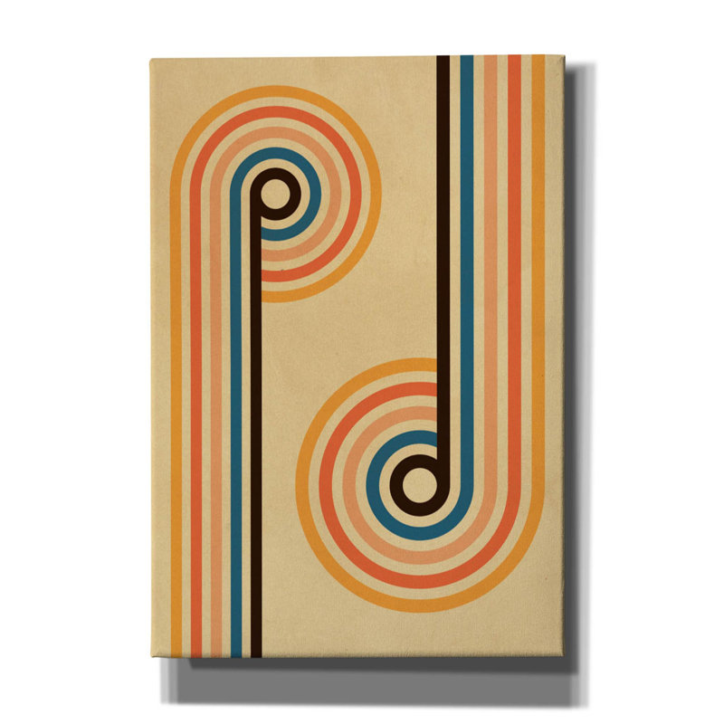 Impression sur toile rétro par Gary Williams, H 26 po x l 18 po x P 0,75 po