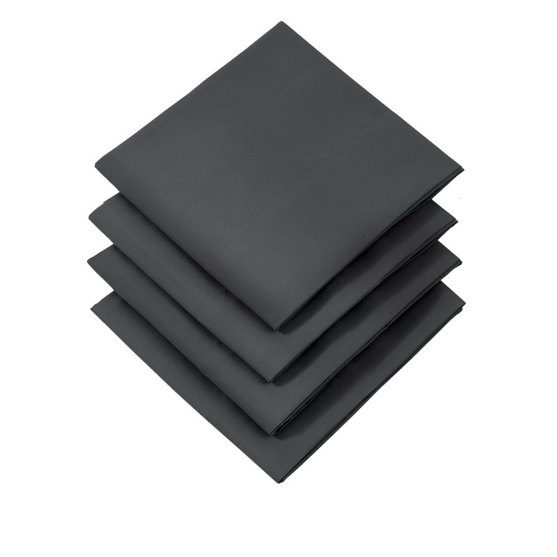 Quatre taies d'oreiller en microfibre Vilano Springs de Southshore Fine Linens, Très grand, Ardoise