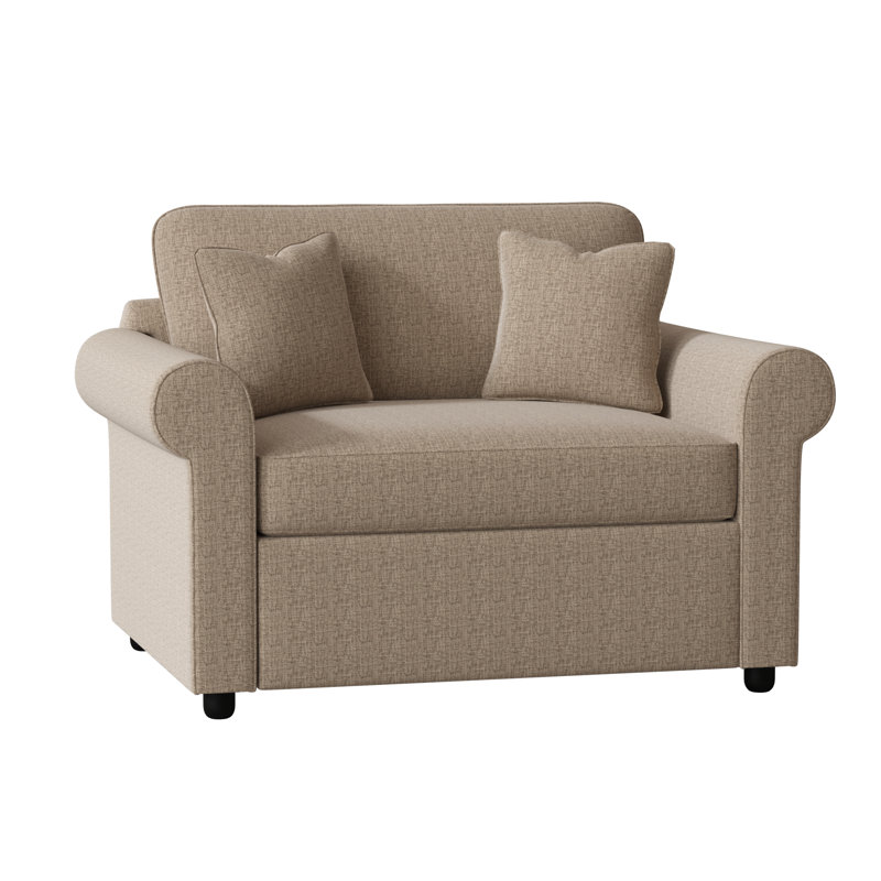 Warrington Upholstered Accent Chair, Zuma Natural Textured Linen