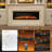 Ressington Recessed Wall-mounted Freestanding Electric Fireplace-1397443048