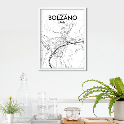 «Bolzano City Map», impression