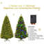 Lighted Artificial Fir Christmas Tree-1849186498