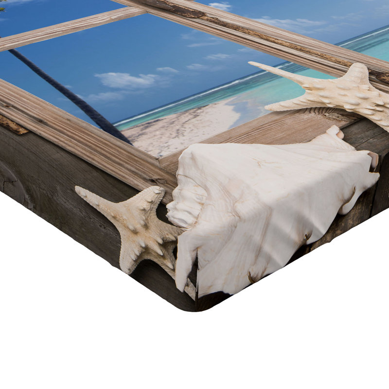 Ensemble de 2 draps-housse Ambesonne Beach, Ensemble de draps pour taille de lit simple TG