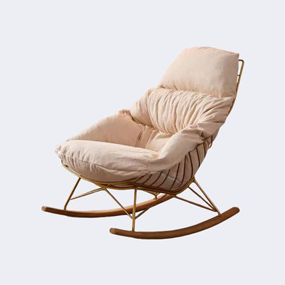 Light Luxury Rocking Chair Home Leisure Chair Rocking Chair