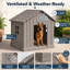 Grande niche pour chien résistante aux intempéries-264673621