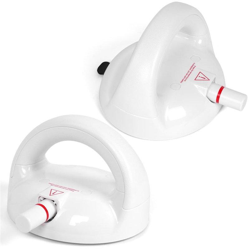 Hosler Suction Bathroom Grab Rails, 2 Pcs Safety Shower Handle With Suction Cup, Suction Grab Rail Shower Support Handle, Portable Grab Bars, No Drilling Needed For Elderly And Disability Aids