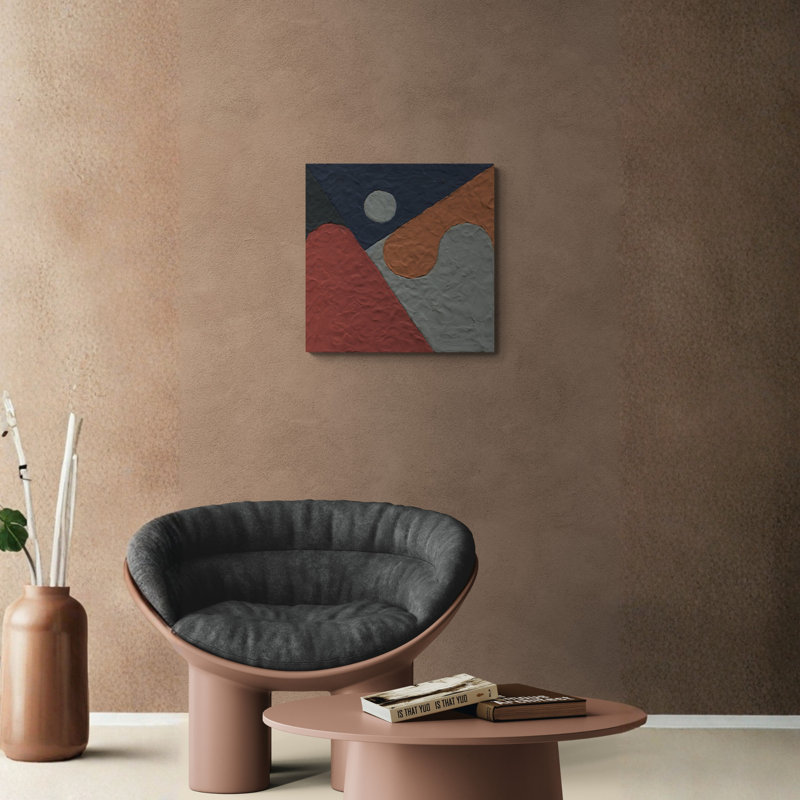 «Textured Balance», reproduction d'art sur toile tendue, 1212