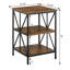 Table de bout Tucson Starburst avec tablettes-729481240