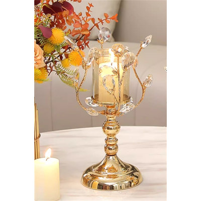 Metal Tabletop Candlestick