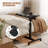 Mobile Standing Desk with Wheels, Rolling Desk Adjustable Height and Tilt Sit-Stand Laptop Table for Home Office-1865198321