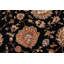 Tapis oriental en laine noué à la main de style oriental noir / ivoire / brun 9 pi 9 po x 13 pi 9 po Otelinda