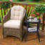 Table d'appoint en osier Avanthi-1850301635