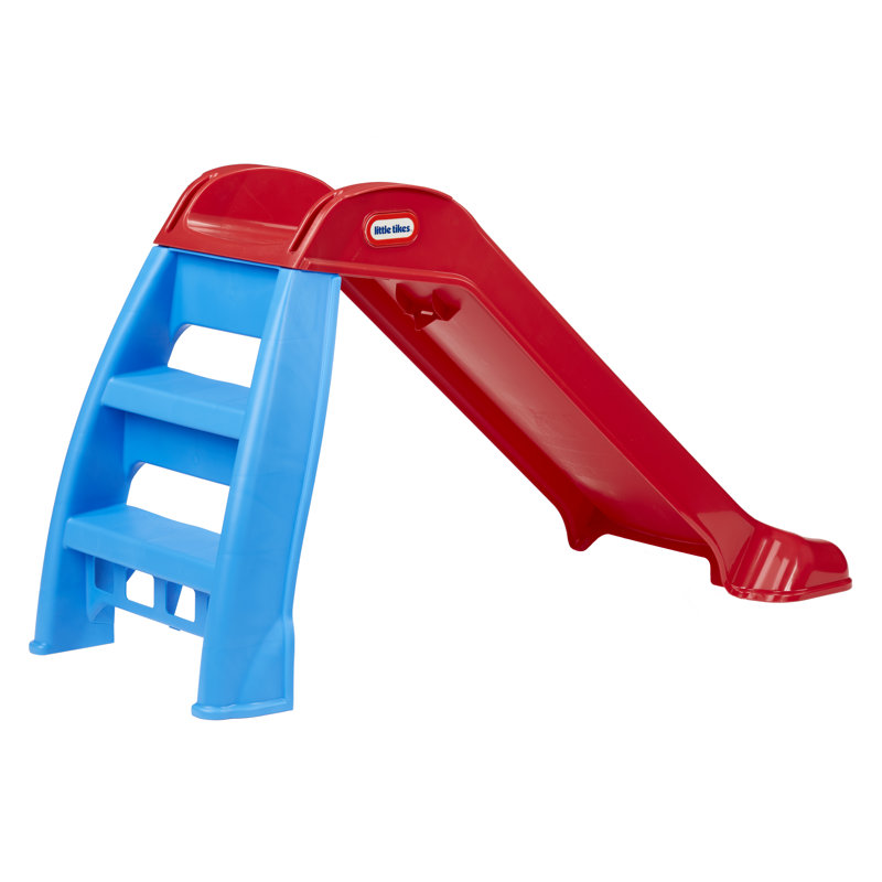 Red and Blue Light-Up Indoor/Outdoor Kids Slide