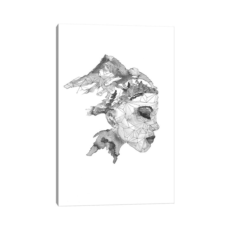 Face by ANDA Design - Wrapped Canvas Gallery-Wrapped Canvas Giclée