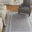 Tapis gris touffeté à la main Pierson-51617097