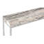 Onyx Console Table, Stainless Steel