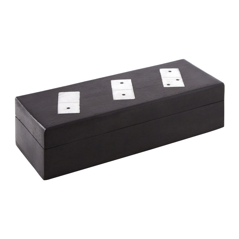 Check Wooden Decorative Box