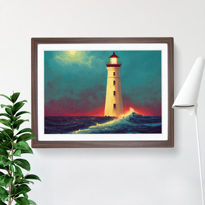 Dreamy Lighthouse - Single Picture Frame Print