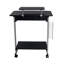 Chariot d'ordinateur compact avec rangement