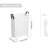 Plastic Rolling Laundry Hamper with Handles