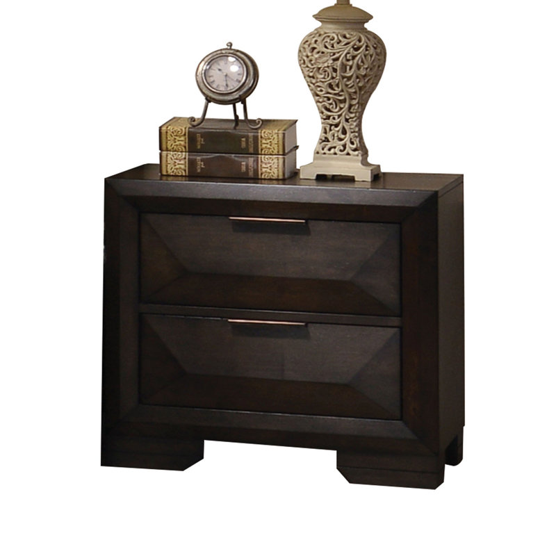 Cemya 26'' W Particle Board / Chipboard Nightstand