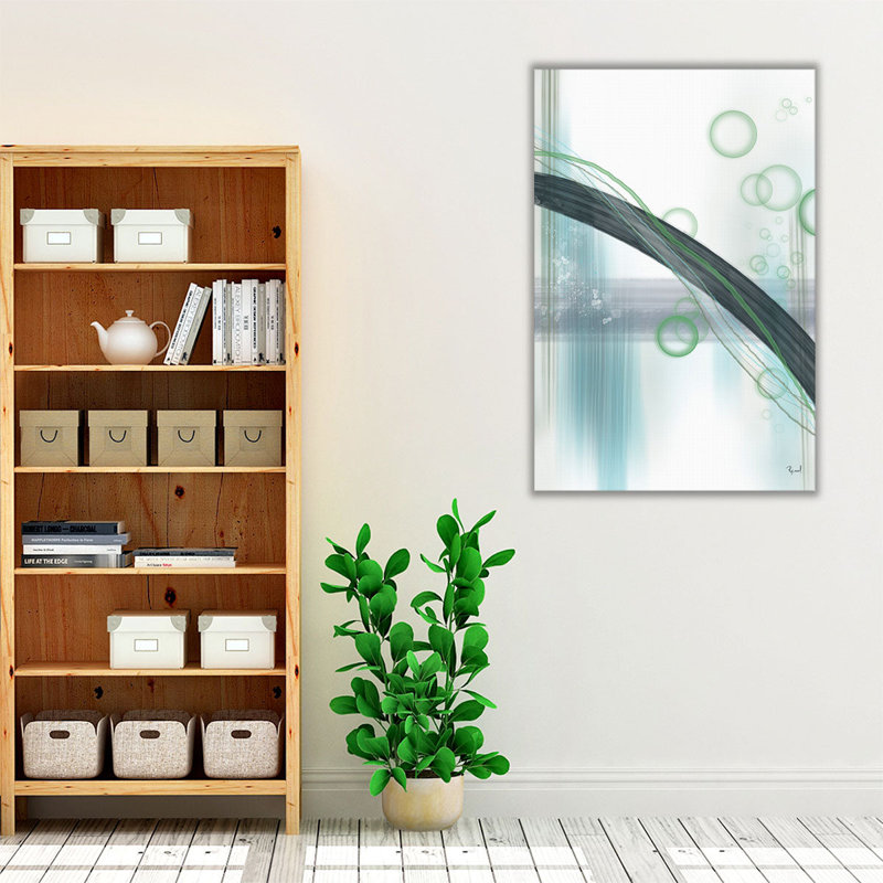 Déplacement vers l'avant 2 - reproduction d'art sur toile, H 48 po x l 32 po
