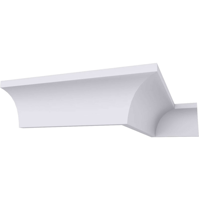 Endurathane Reece Traditional Cove Crown Moulding, 2"H x 1 7/8"P x 2 3/4"F x 94 1/2"L, Factory Primed