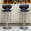 Ensemble de 2 tabourets de bar Upholstery Airlift-1212087820