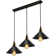 Beatson 3 - Light Black Cone Pendant