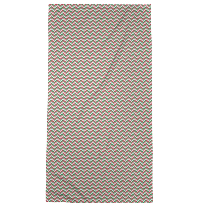 Bath Towel, Dark Green, Poly/Cotton