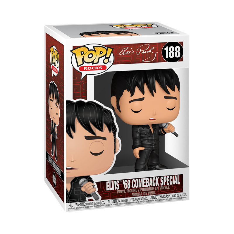 Figurine Elvis '68 Comeback Special