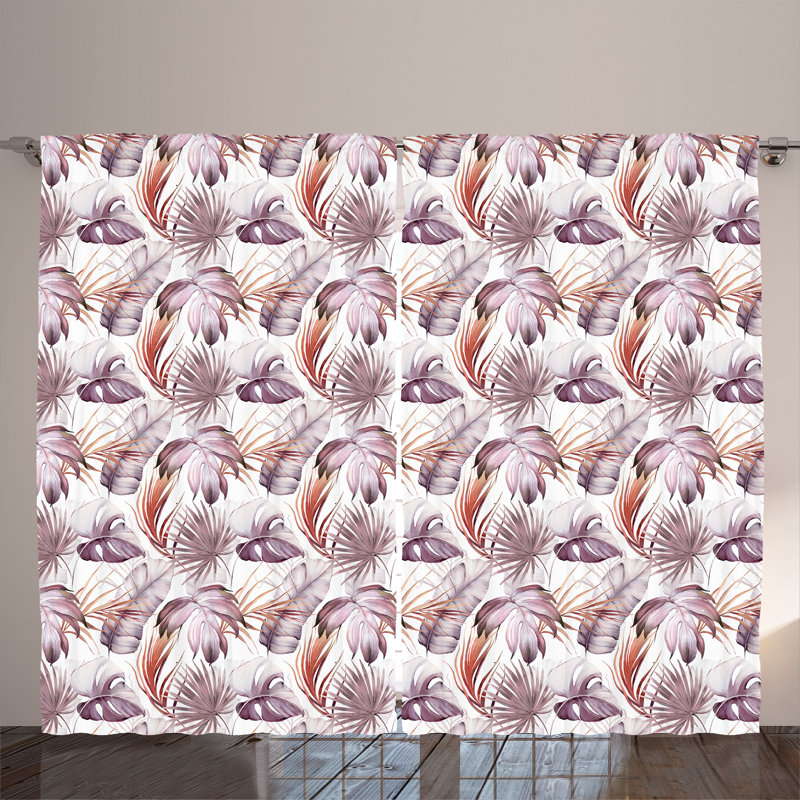 Semi Sheer Curtain Pair