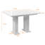Helme Extendable Dining Table-16618242