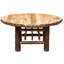 Table basse Hickory Log Circle - 36 po - Naturel - Standard-132648916-132648920