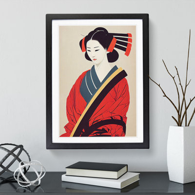 Traditional Geisha No.1 - Wall Art