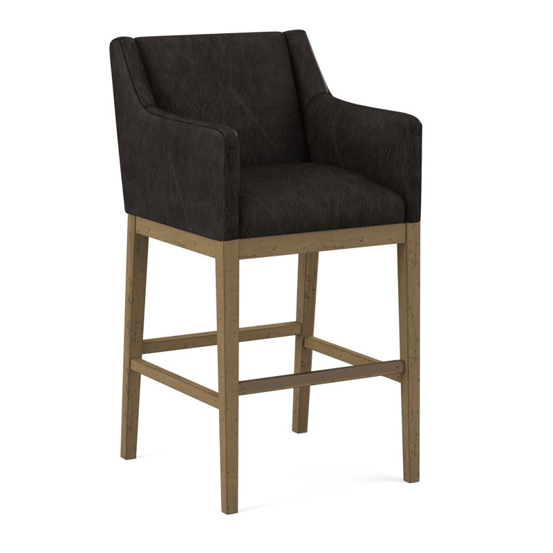 Upholstered Stool, Applause Bajah Ruby, White