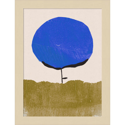 Blue Flower Print by Alisa Galitsyna