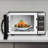 Black+Decker 1000 Watt 1.3 Cubic Feet Microwave Oven, Black Stainless Steel