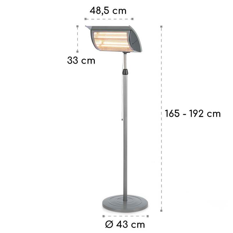 Electric Standing Patio Heater