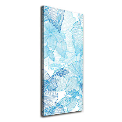 Hawaiian Flowers - Wrapped Canvas Print