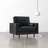 Geo Genuine Leather Armchair-1056538656