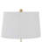 24" Resin Swan Table Lamp With Shade-610725251